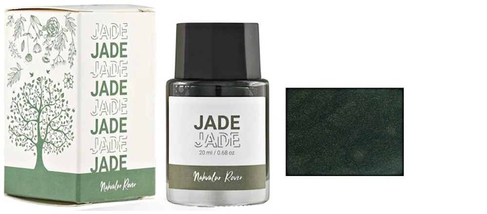 Nahvalur Ink bottle, Rover series Jade ink (20ml)