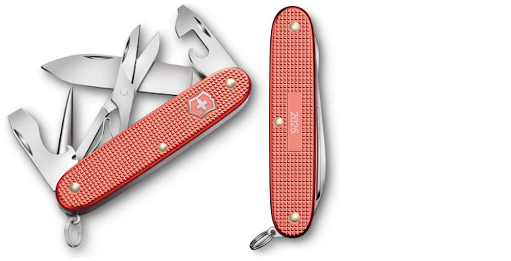 Victorinox Knife, Alox Limited Edition 2025 series Stone Red (Pioneer X)