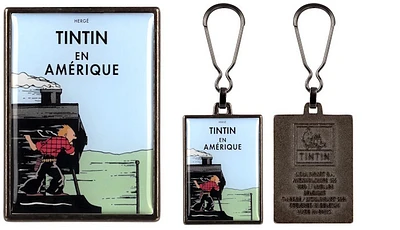 Tintin Key ring, Tintin en Amérique (Train)