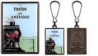 Tintin Key ring, Tintin en Amérique (Train)