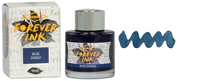 Diamine Ink bottle, Forever series Blue Indigo ink (50ml)