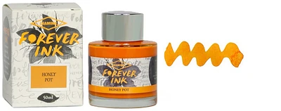 Bouteille d'encre Diamine, série Forever Encre Honey Pot (50ml) 