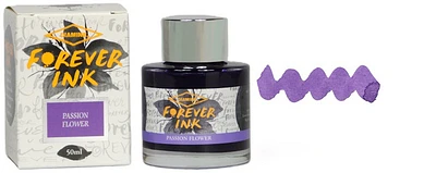 Bouteille d'encre Diamine, série Forever Encre Passion Flower (50ml) 