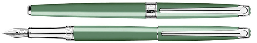 Caran d'Ache Slim Fountain pen, Léman Vert de gris Special Edition series
