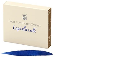 Cartouche d'encre Faber-Castell, Graf von, série Encre GvFC Luxury Encre Bleue - Lapislazuli