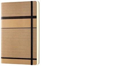 Carnet de notes (A5) Castelli, série Tatami Beige Cappuccino (Ligné, couverture souple)