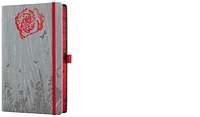 Carnet de notes (A5) Castelli, série Foresta Rose (Ligné, couverture rigide)
