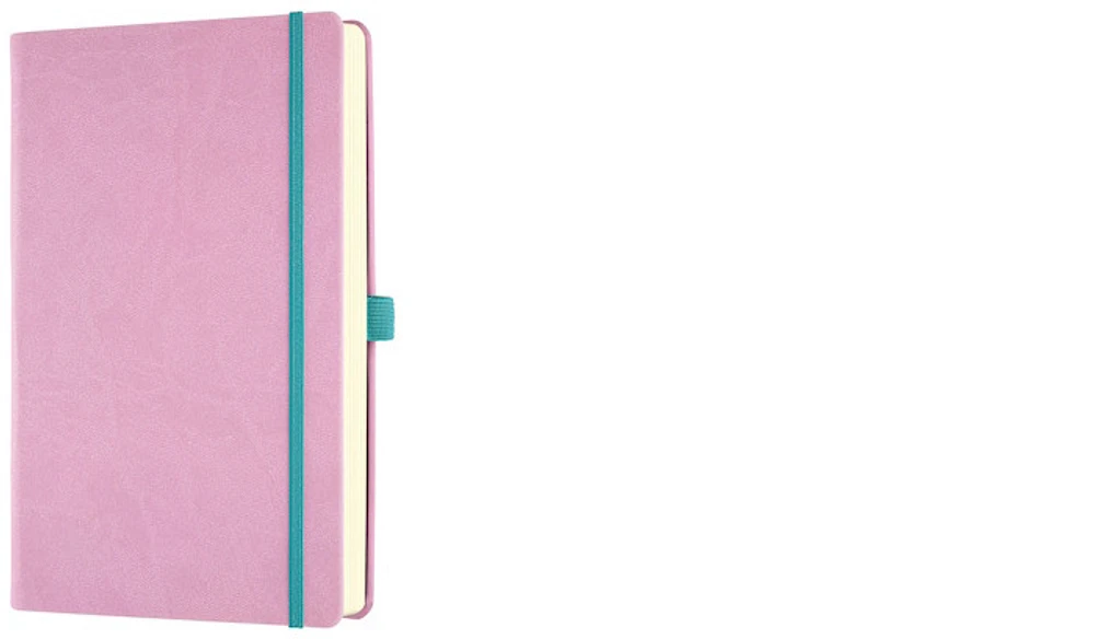 Carnet de notes (A5) Castelli, série Aquarela Mauve (Ligné, couverture rigide)