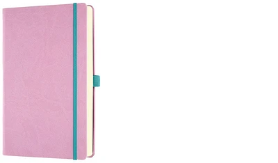 Carnet de notes (A5) Castelli, série Aquarela Mauve (Ligné, couverture rigide)