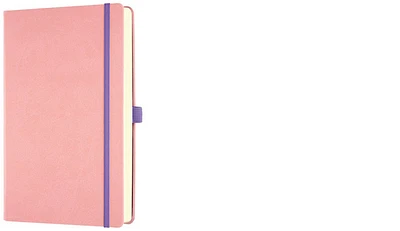 Carnet de notes (A5) Castelli, série Aquarela Rose cipria (Ligné, couverture rigide)