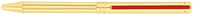 Dupont, S.T. Ballpoint pen, Classique series Gold/Red