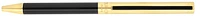 Dupont, S.T. Ballpoint pen, Classique series Gold/Black