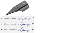 Lamy Fountain pen nib, Parts series Black Z50 (Regular sizes)