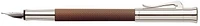 Stylo plume Faber-Castell, série Guilloche Resin Cognac