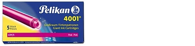 Pelikan Ink cartridge, Refill & ink series Pink ink (Long)