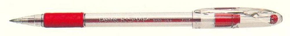 Stylo bille Pentel , série R.S.V.P Encre rouge