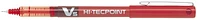 Pilot Roller ball, V series Red ink
