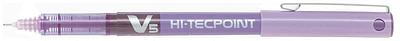 Pilot Roller ball, V series Purple ink