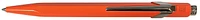 Stylo bille Caran d'Ache, série Office Fluo Orange fluo