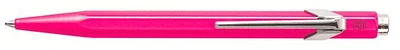 Stylo bille Caran d'Ache, série Office Fluo Rose fluo