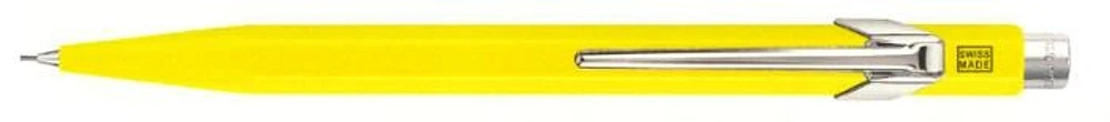 Porte mine Caran d'Ache, série Office Classic Jaune fluo