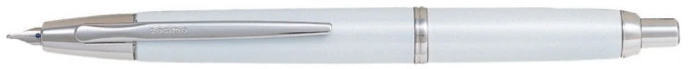 Stylo plume Pilot, série Capless Decimo Retractable Blanc