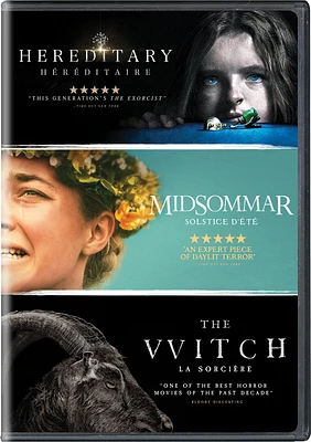 HORROR PACK: THE WITCH, HEREDITARY, MIDSOMMAR TRPL FTR DVD