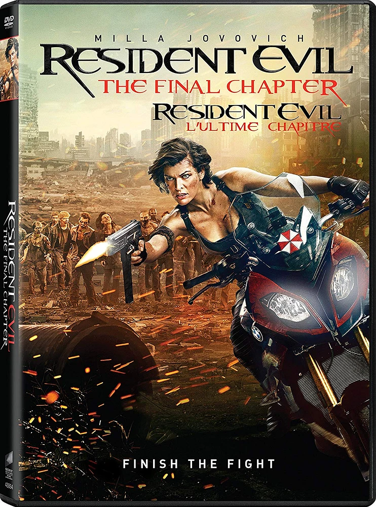 RESIDENT EVIL P6 FINAL CHAPTER DVD
