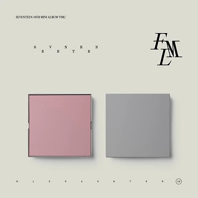 SEVENTEEN 10th Mini Album 'FML' [Faded Mono Life]