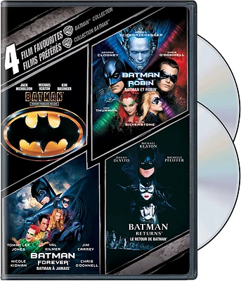 4 Film Favourites: Batman Collection (DVD)