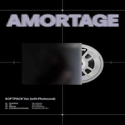JISOO / AMORTAGE (PHOTOCARD CD)