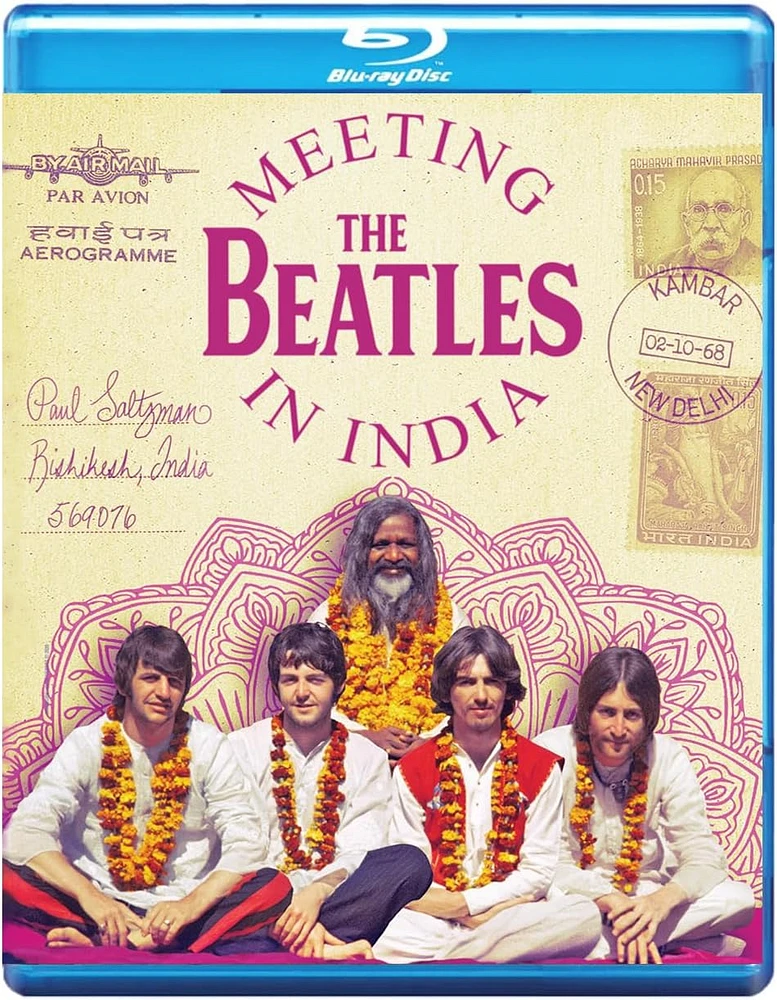 MEETING THE BEATLES IN INDIA BLU
