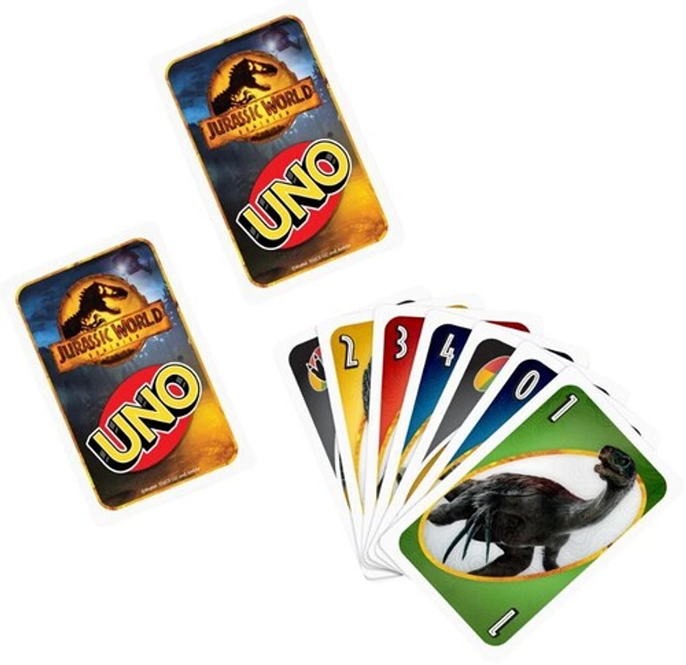 Mattel Games - UNO Jurassic World Dominion