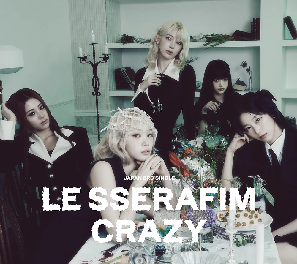 LE SSERAFIM / CRAZY LIMITED EDITION B BLACK INSANITY CD+QR C