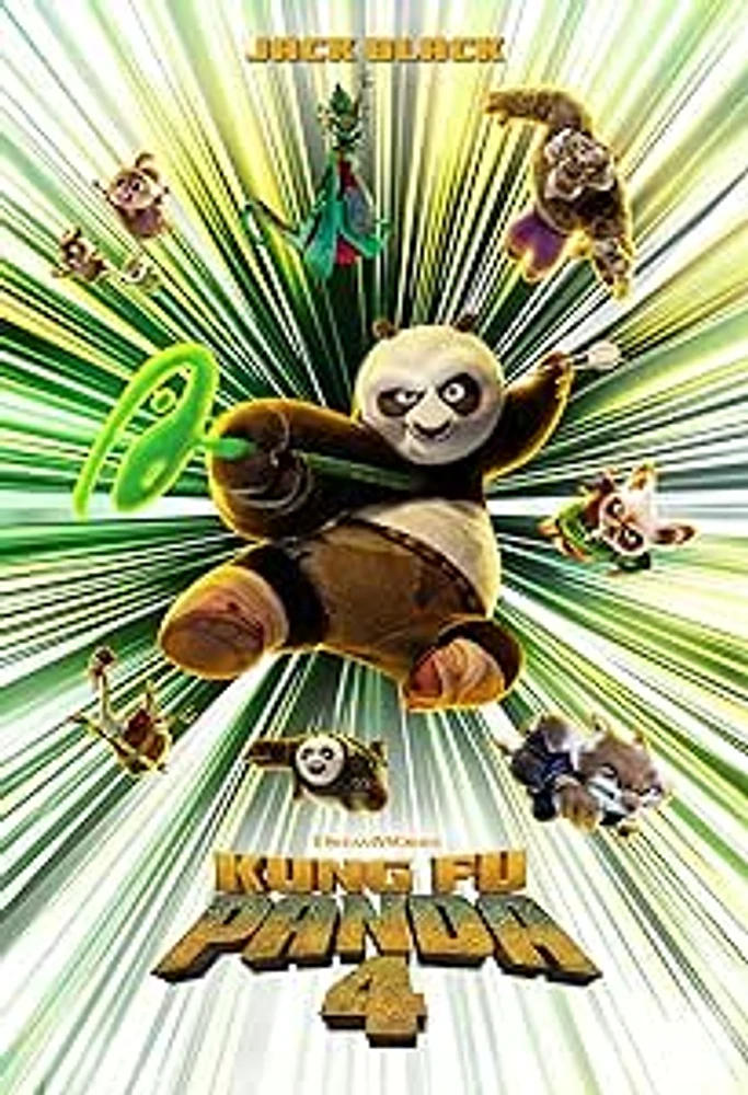 KUNG FU PANDA 4 DVD BIL