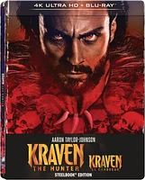 KRAVEN THE HUNTER STLBK 4K/BLU BIL