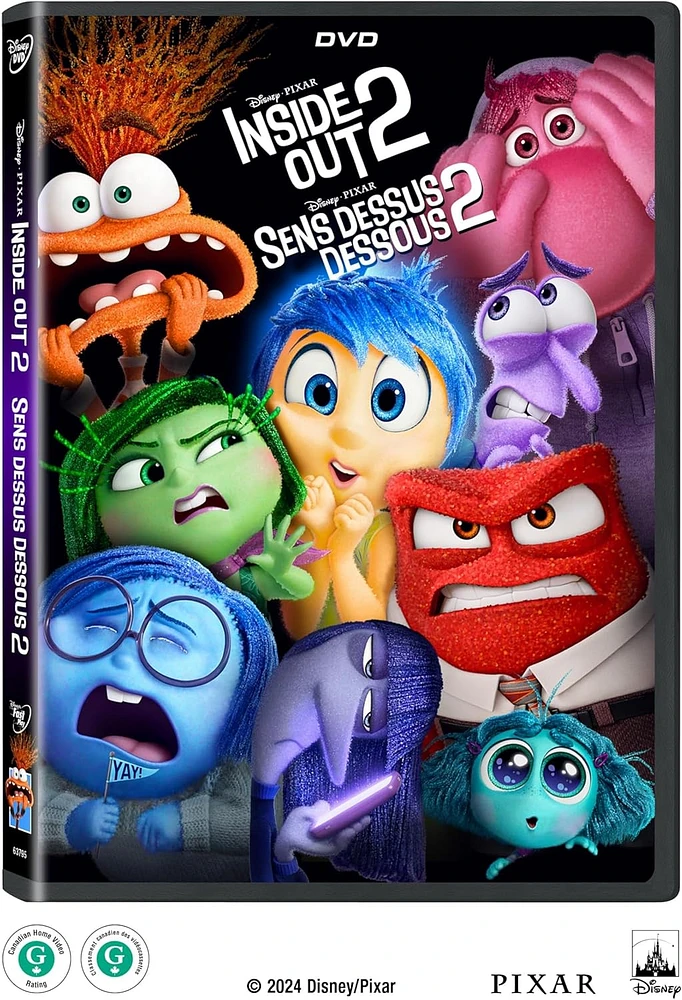 INSIDE OUT 2 DVD BIL