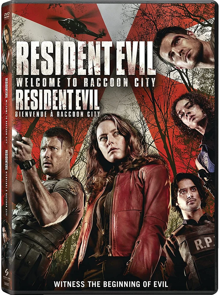RESIDENT EVIL: WELCOME TO RACCOON CITY DVD