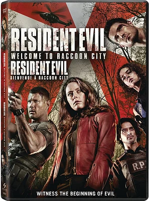 RESIDENT EVIL:  WELCOME TO RACCOON CITY DVD
