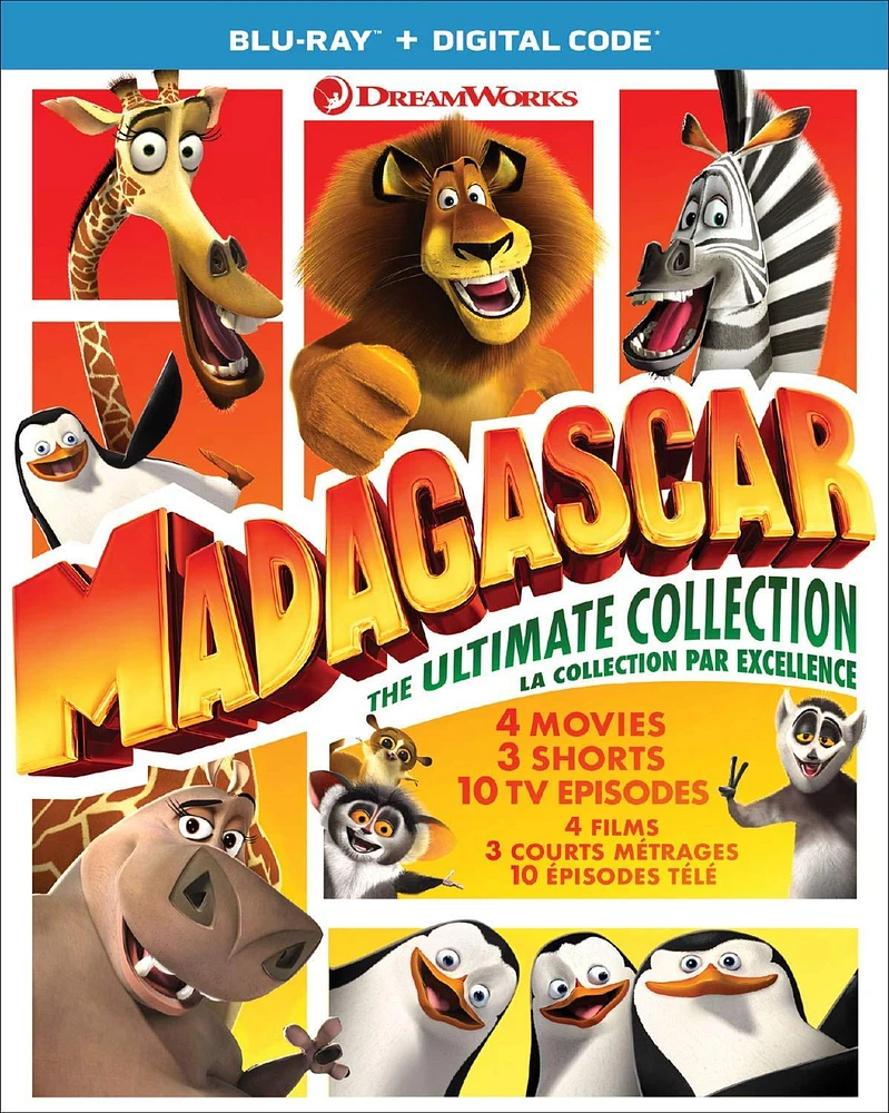 Madagascar: The Ultimate Collection [Blu-ray] (Sous-titres franais)