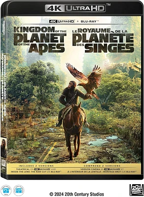 PLANET OF THE APES: KINGDOM OF THE PLANET OF APES 4K/BLU BIL