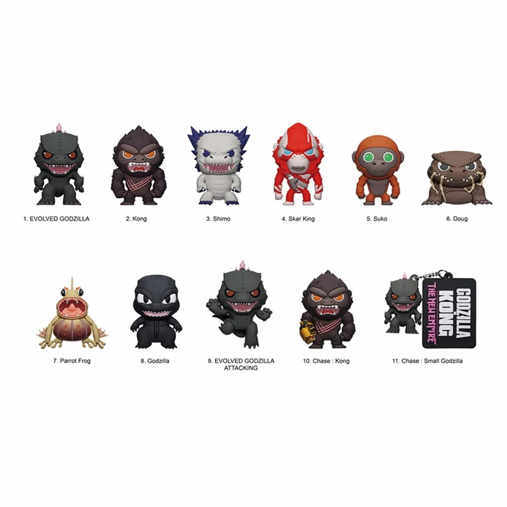 Godzilla X Kong: The New Empire Foam Keyring Blind Bag (1 random)