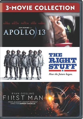 Apollo 13 / Right Stuff / First Man 3-film Coll