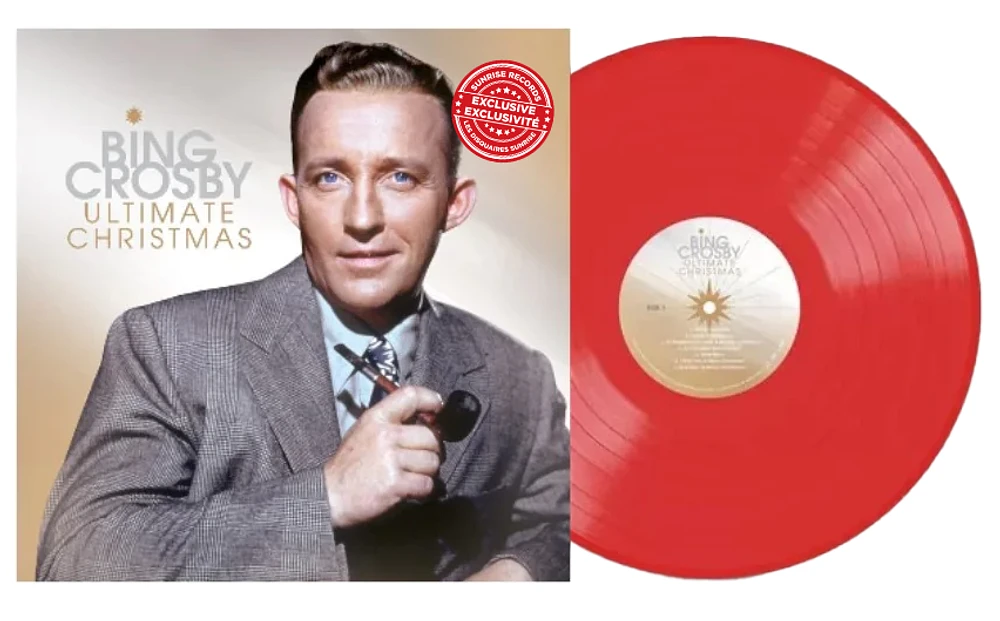 CROSBY, BING / ULTIMATE CHRISTMAS - SUNRISE EXCL - RED LP