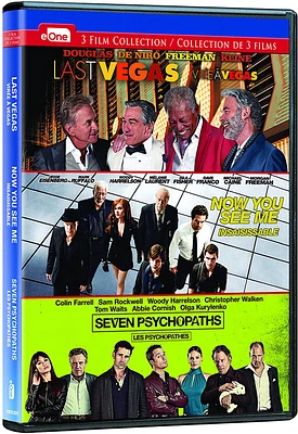 Last Vegas / / Now You See Me / / Seven Psychopaths DVD Triple Feature