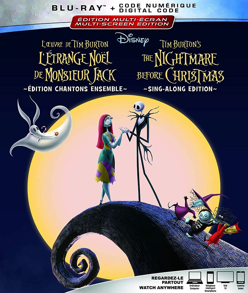 NIGHTMARE BEFORE CHRISTMAS 25TH ANN BLU BIL