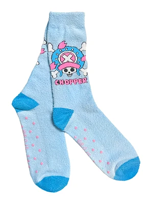 One Piece Chopper Cozy Crew Socks