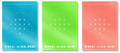The First Step : Treasure Effect (Random Cover) (incl. 156pg Photobook, Photocard File Folder, Lyrics Postcard Set, Holo