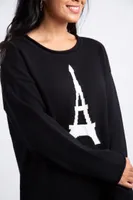 Eiffel Tower Knit Sweater