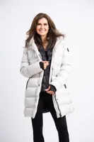 Two Tone Insulated Winter Coat